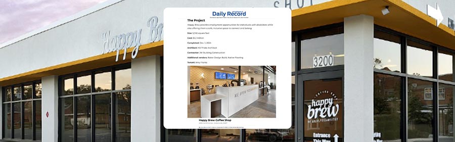 background photo and blog post screenshot