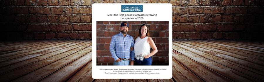 First Coast's 50 fastest growing companies in 2026